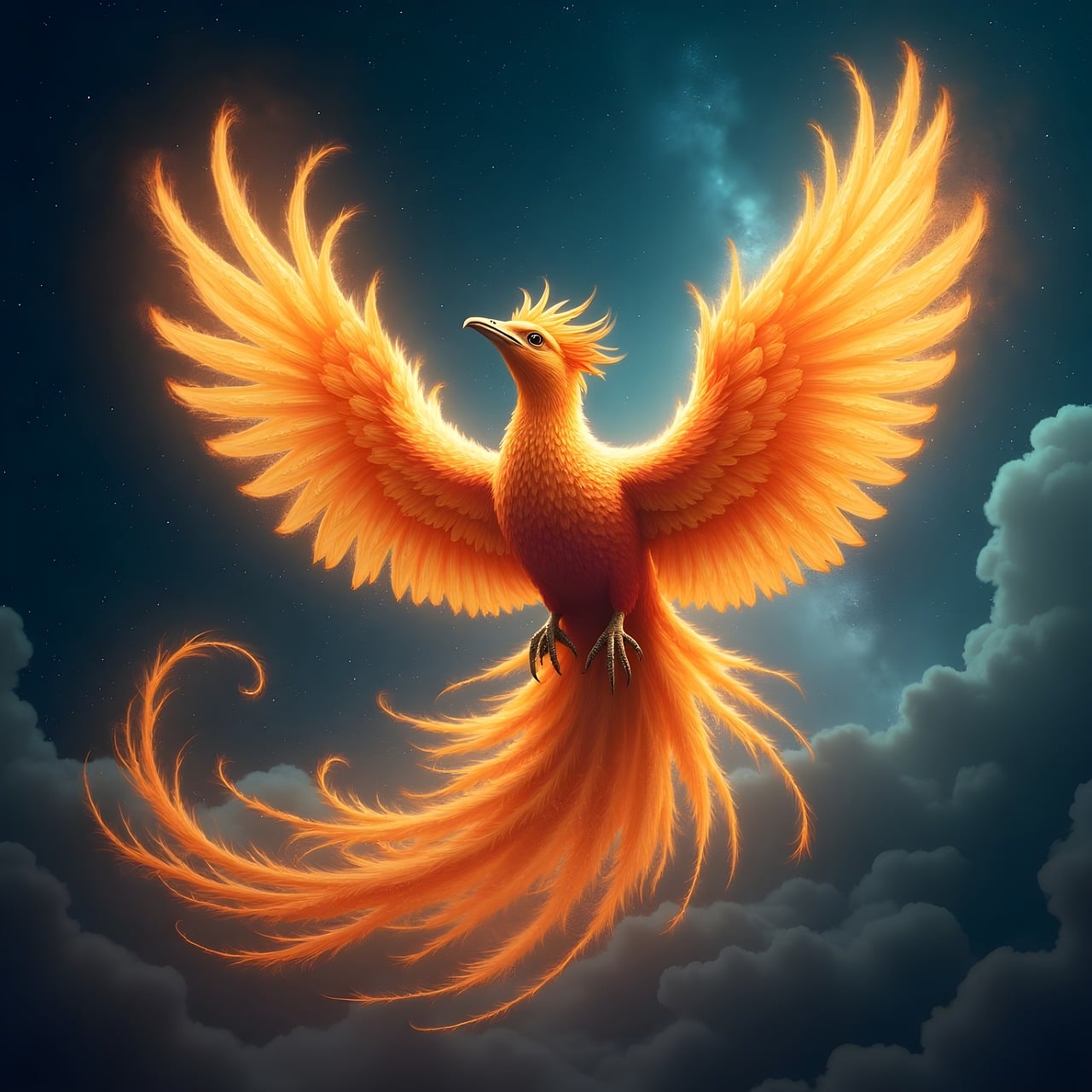 Download free HD stock image of Ai Generated Bird Free ai generated bird magical illustration
