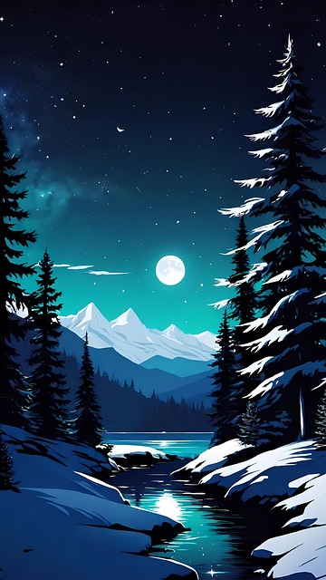 Luna, Fondo De Pantalla Del Espacio