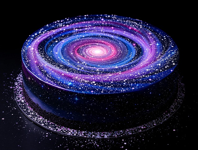Free ai generated galaxy swirl illustration