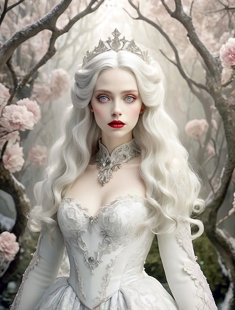 Free ai generated woman beauty illustration