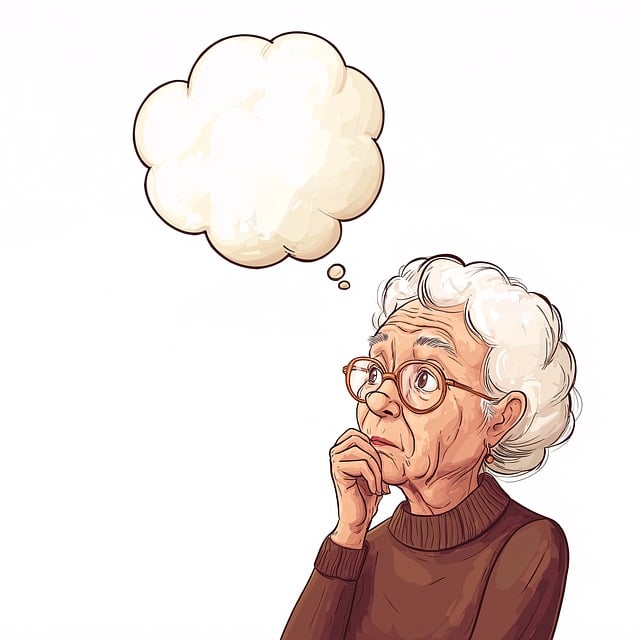 Free ai generated woman elderly illustration