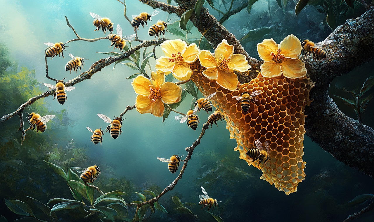 Download Pollen, Wax, Sticky. Royalty-Free Stock Illustration Image ...