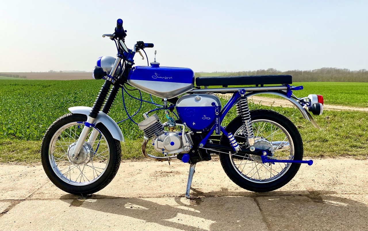 Simson, Moped, Ddr, Oldtimer, Klassiker