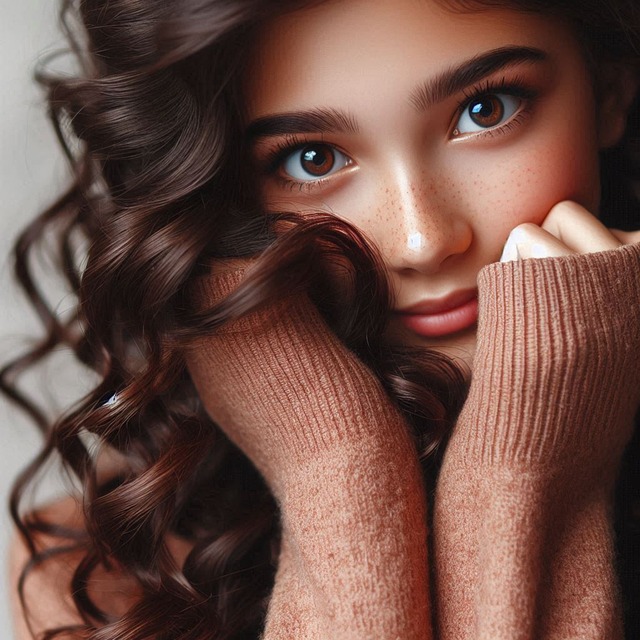 Free Woman Face illustration and picture