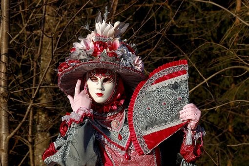 Maske, Drakt, Kvinne, Karneval
