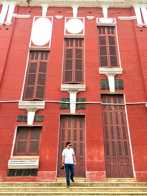 Vietnam, Viajar, Matiz, Rojo, Hogar