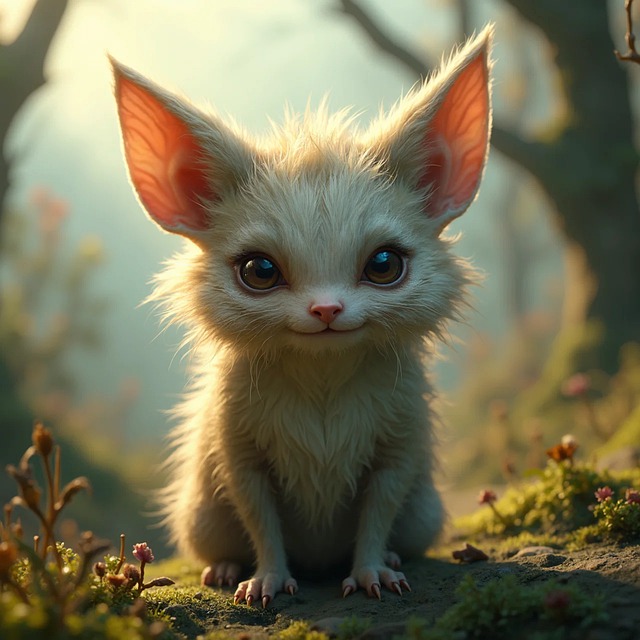 Free ai generated kitten feline illustration