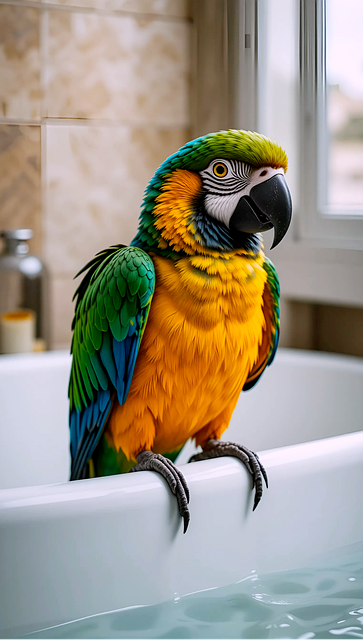 Free Ai Generated Bird illustration and picture
