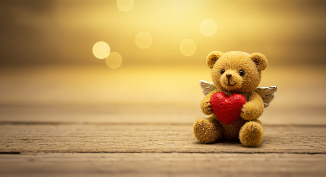 Free ai generated doll heart illustration