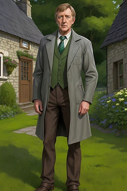 Free ai generated man portrait illustration