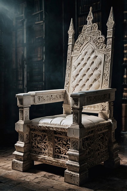 Free ai generated throne king illustration