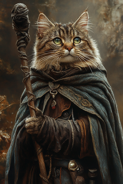 Free ai generated cat pet illustration