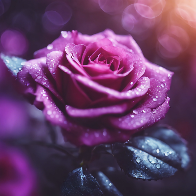 Free ai generated flower rose illustration