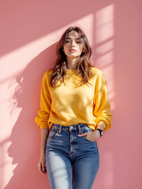 Free ai generated fashion street style illustration