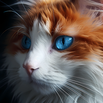Free Ai Generated Cat illustration and picture