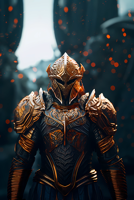 Free Warrior Knight illustration and picture