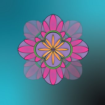 Free Floral Tile illustration and picture