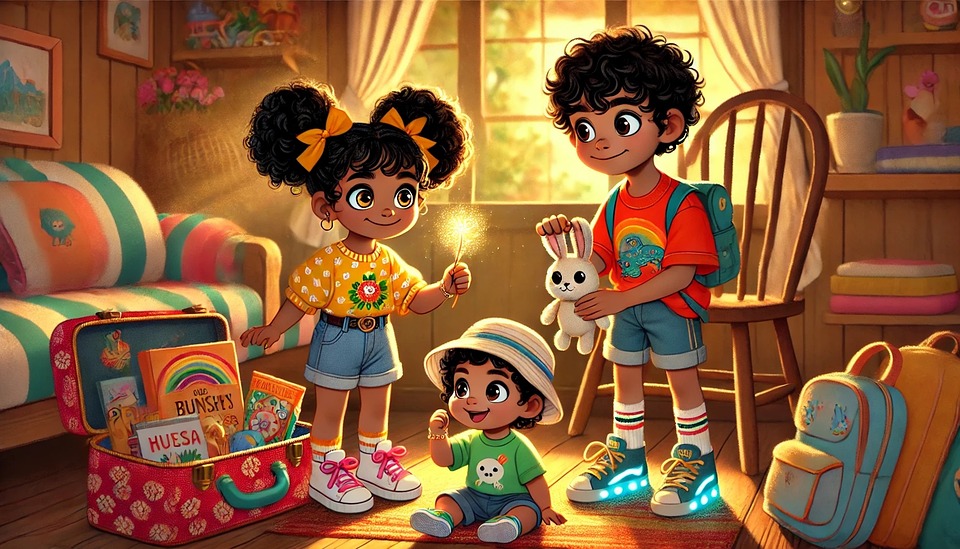 Download Animated, Animation, Siblings. Royalty-Free Stock Illustration ...