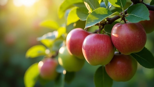 Free ai generated apple tree apples illustration