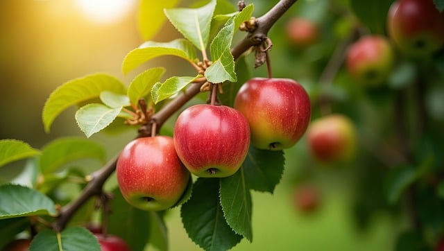 Free ai generated apple tree apples illustration