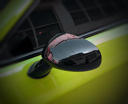 Free Sports Car Mirror photo and picture