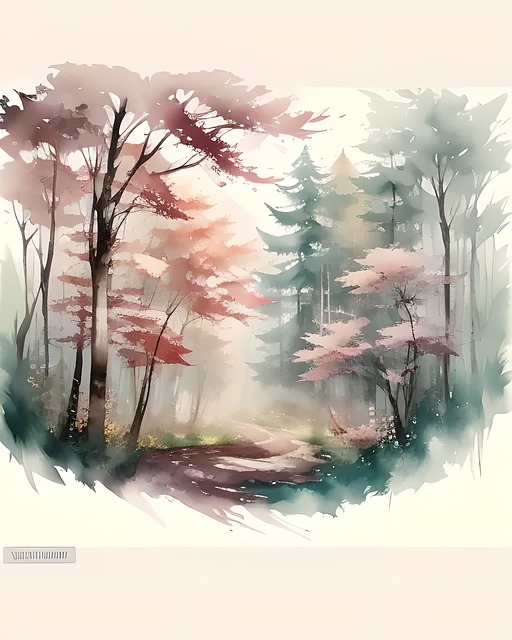 Free Forest Landscape illustration and picture