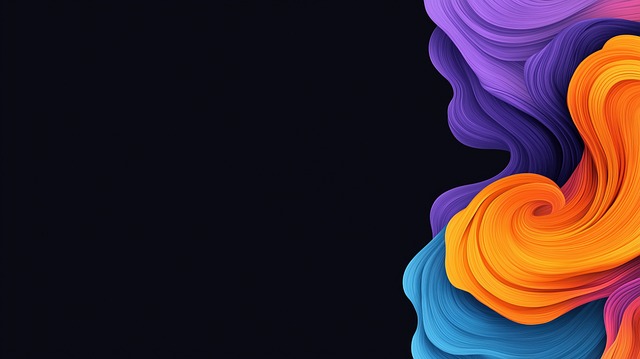 Free ai generated abstract fluid illustration