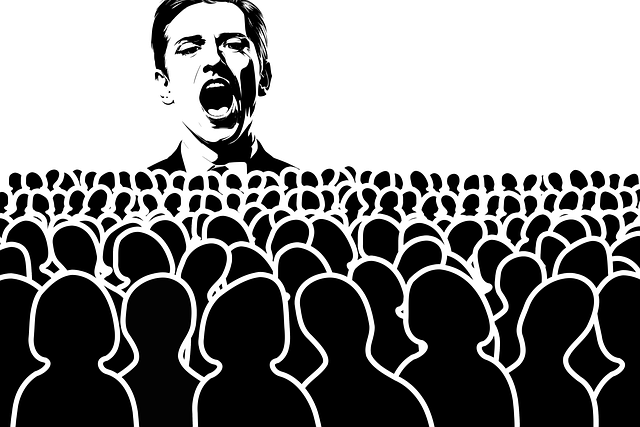 Altavoz, Hombre, Político, Silueta
