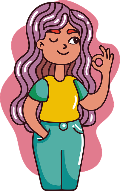 Free ai generated woman optimism vector