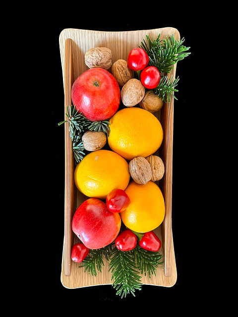 Free Christmas Fruit photo and picture
