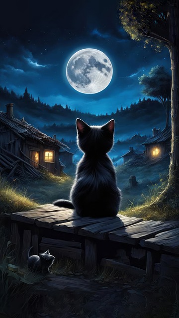 Free Ai Generated Cat illustration and picture