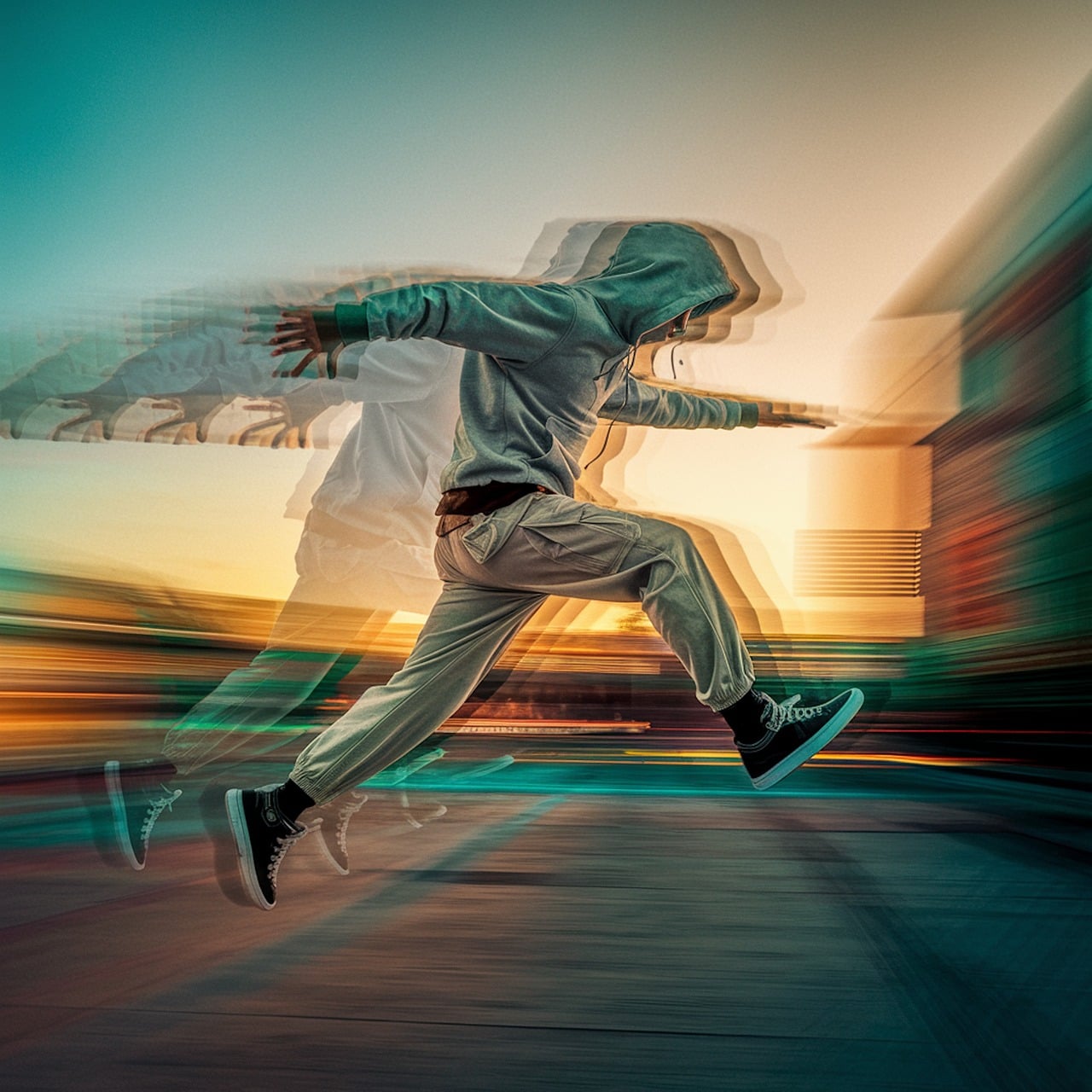 Motion Man Download Ai Generated, Man, Motion. Royalty-Free Stock Illustration ...