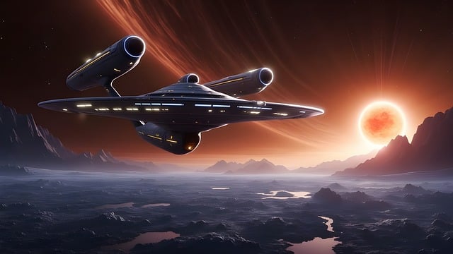 Ai Generado, Nave Estelar, Astronave