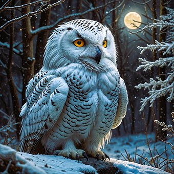 Free Snowy Owl Owl illustration and picture