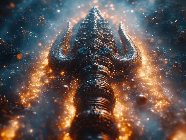 Free trishula shiva trident illustration