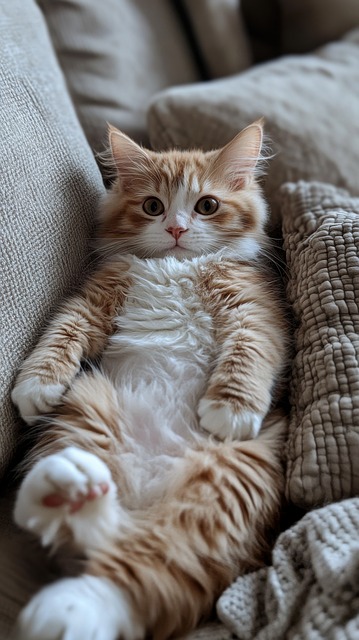 Free ai generated kitten nature illustration