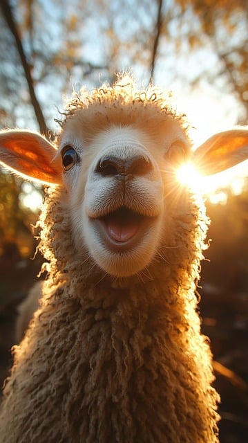 Free ai generated sheep lamb illustration