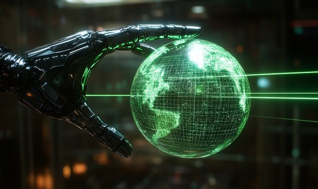 Free ai generated perception cyber illustration