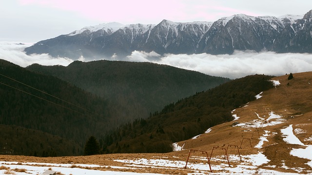Free mountains snow ice illustration