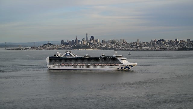 San Francisco, Krydstogtskib, Bugtområde