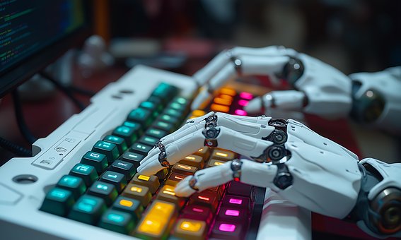 Free Robot Hands illustration and picture
