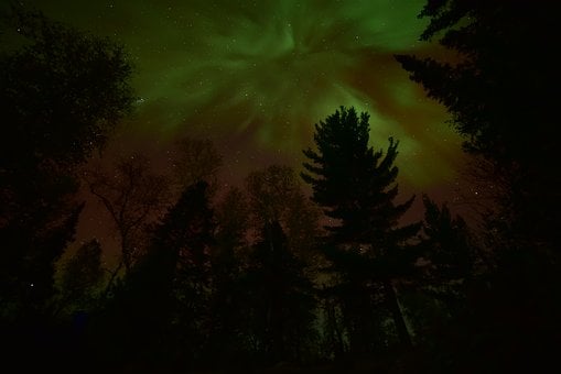 Aurora Borealis, Sterren, Mooi, Natuur