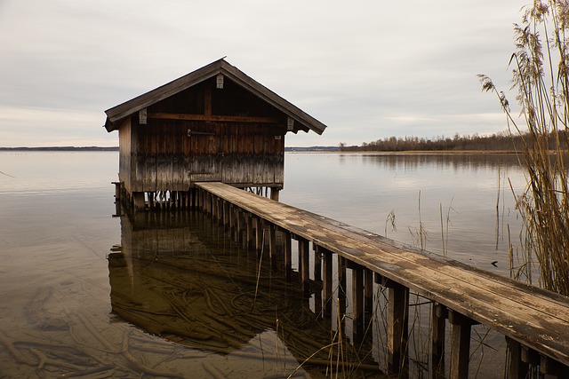 Botenhuis, Meer, Landschap, Water, Web