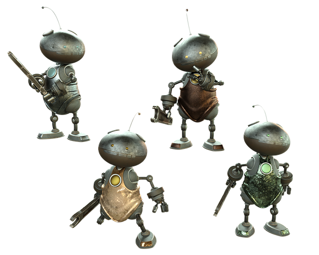 Free robots with tools 4 robots future illustration