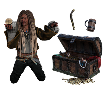 Free Male Pirate illustration and picture