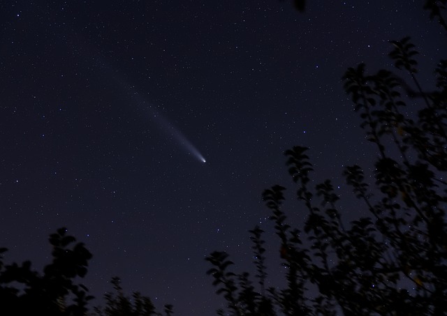 Free Comet Night photo and picture