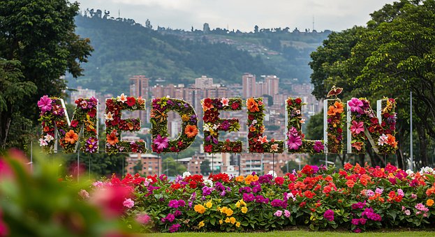 Medellin, Colombia, Flores, Primavera