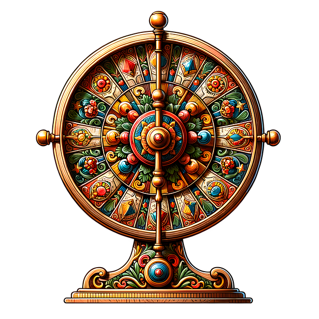 Free ai generated wheel fair illustration
