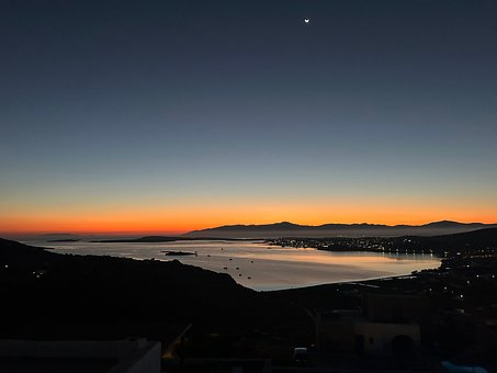 Griechenland, Sonnenaufgang, Ägäis