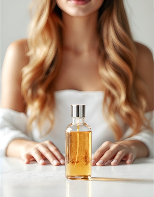 Blonde Vrouw, Parfum Flesje, Geur